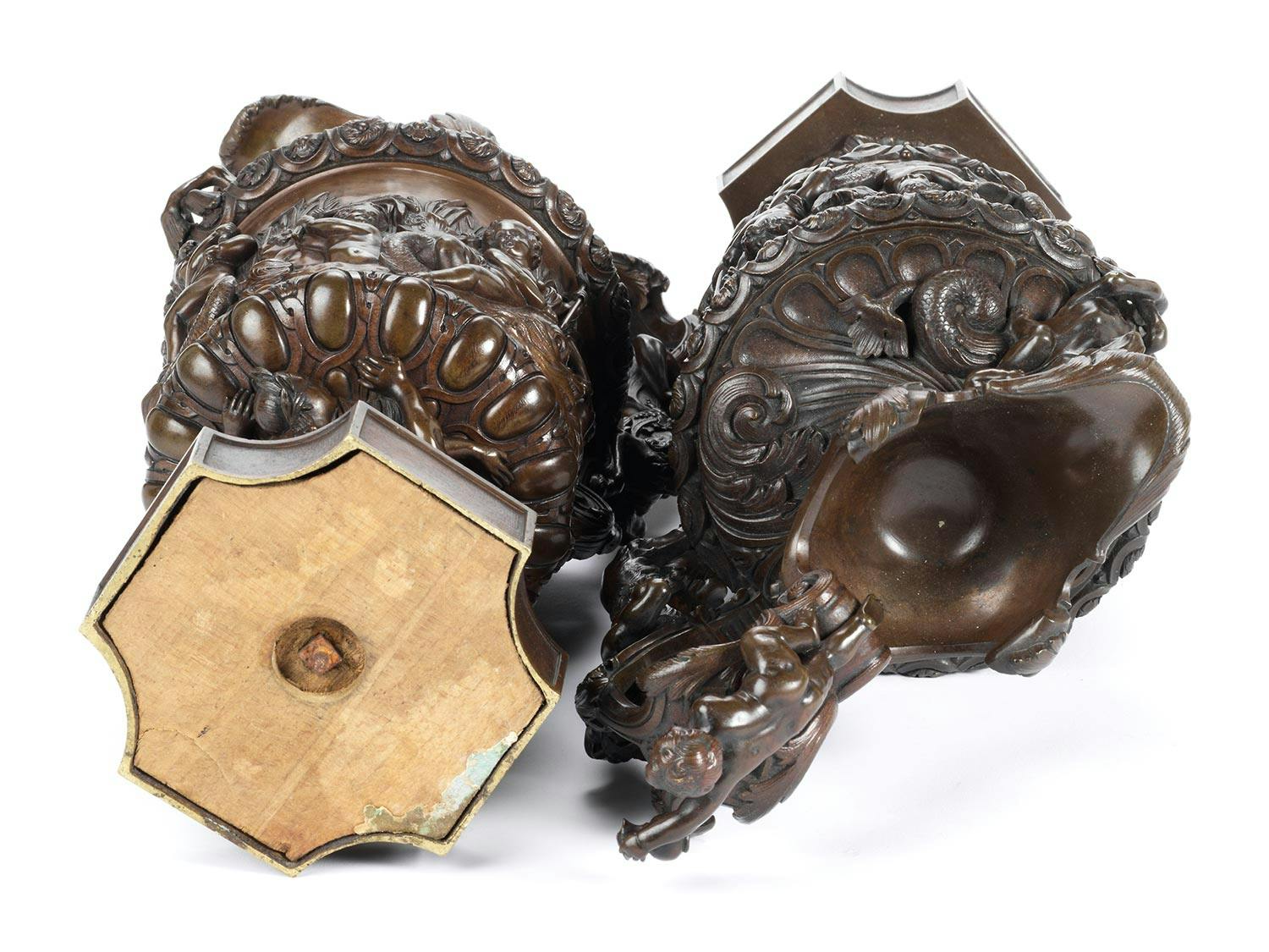 Detailabbildung: Paar Zierkannen