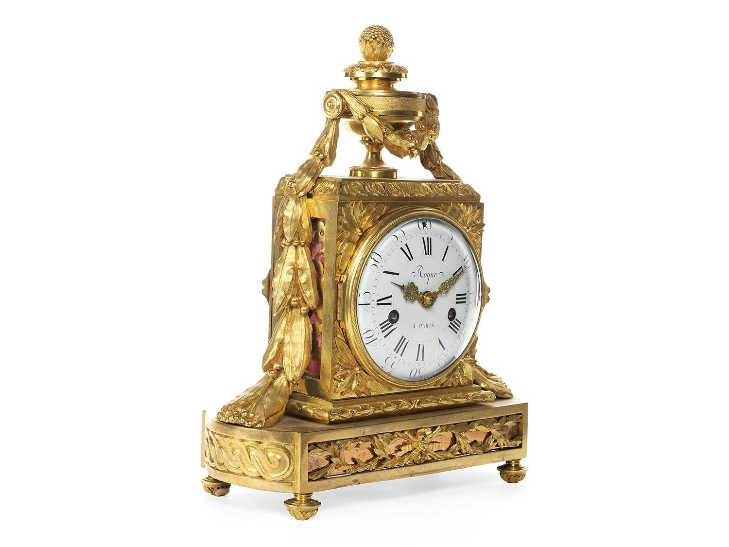 Bedeutende Louis XVI-Kaminuhr