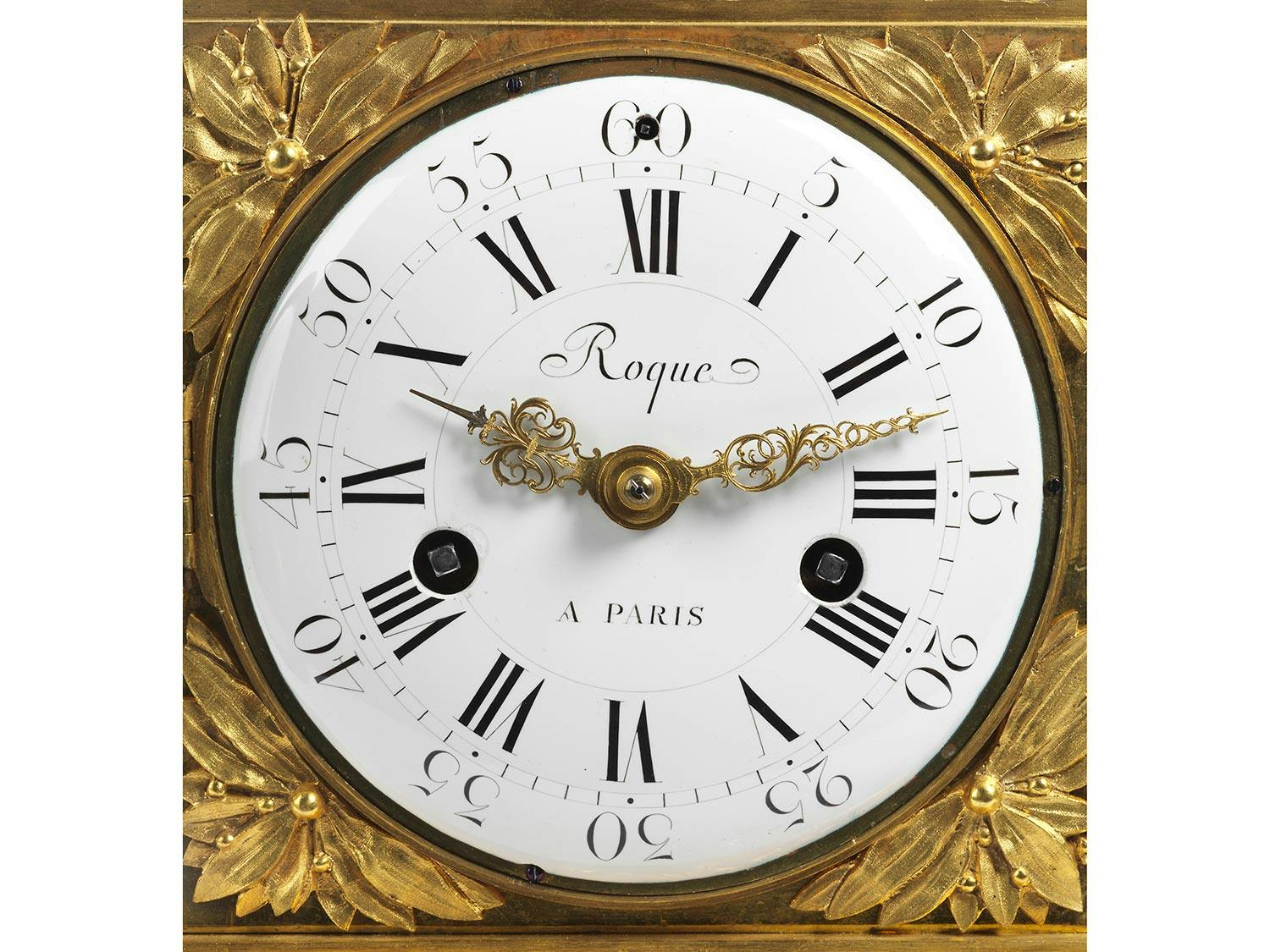 Detailabbildung: Bedeutende Louis XVI-Kaminuhr