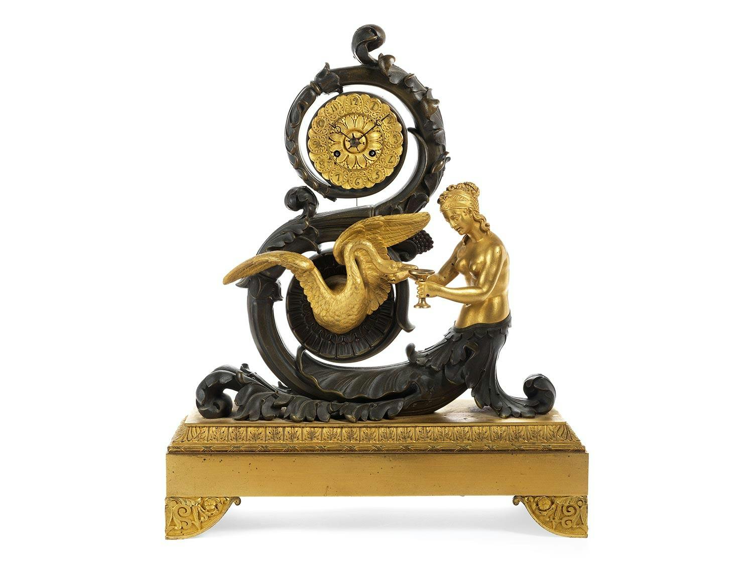 Französische Kommodenuhr