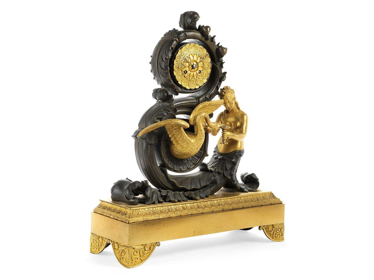 Detailabbildung: Französische Kommodenuhr