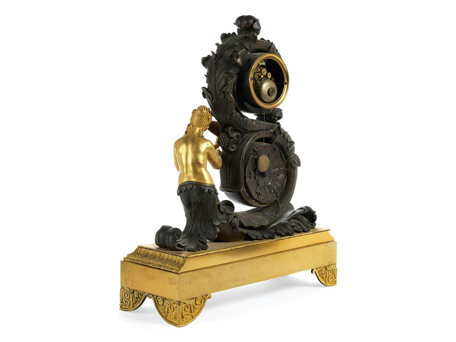 Detailabbildung: Französische Kommodenuhr