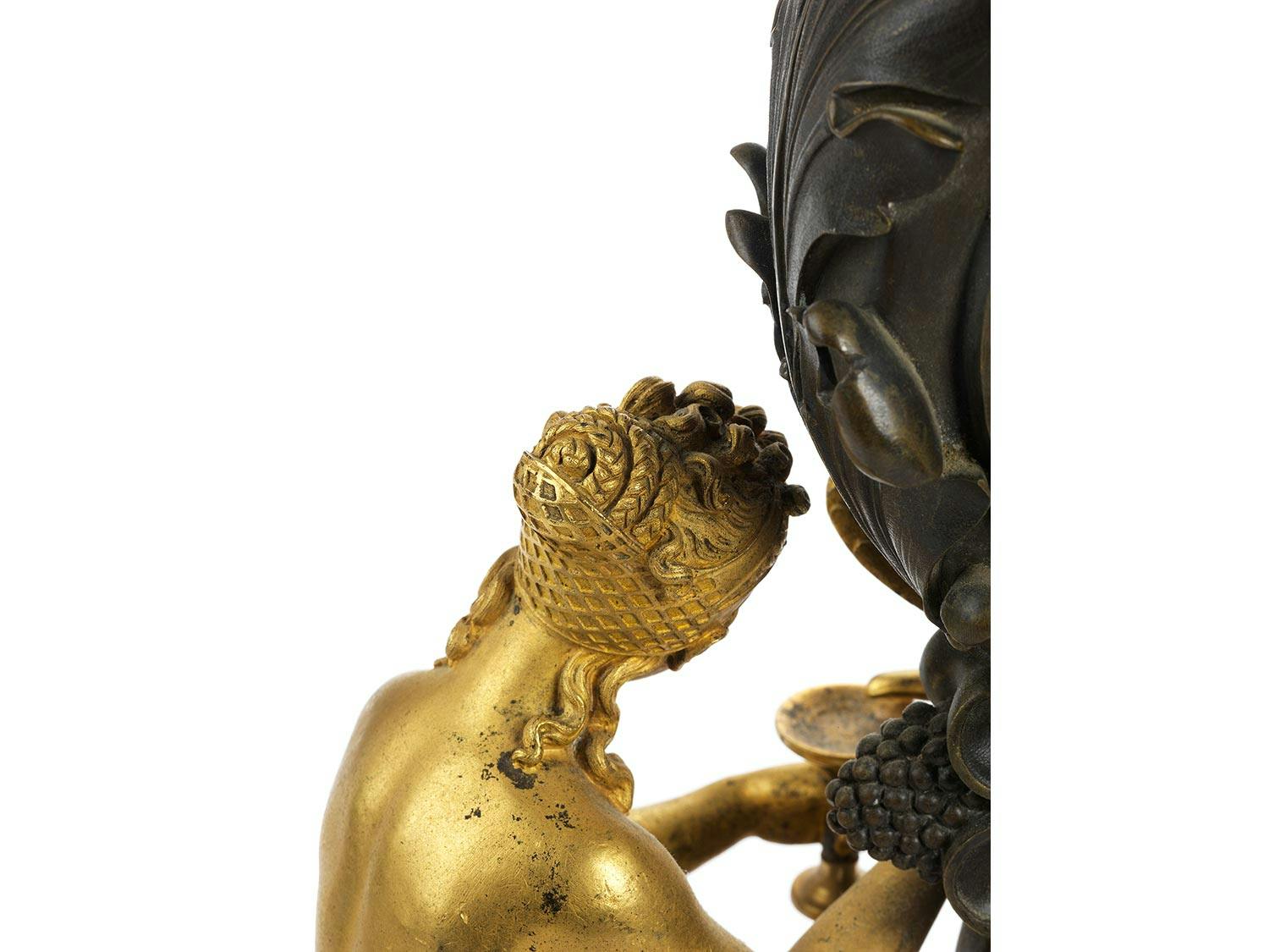 Detailabbildung: Französische Kommodenuhr