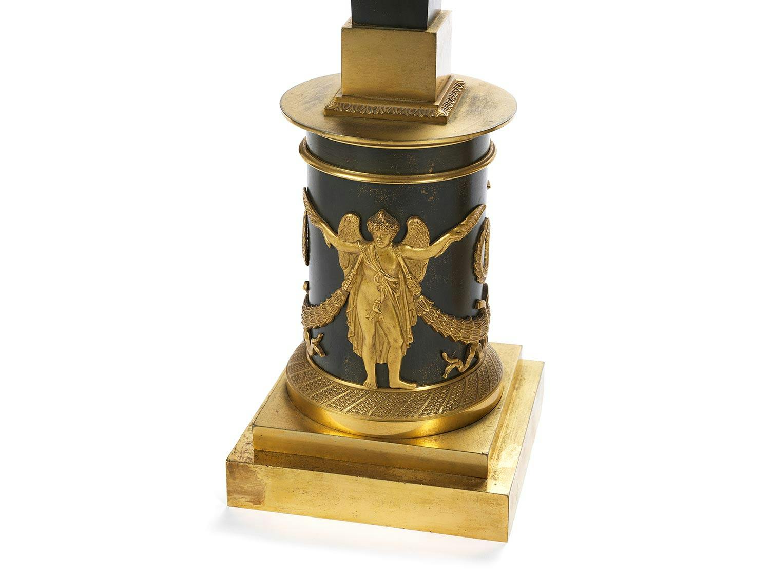 Detailabbildung: Paar attraktive große klassizistische Kerzenleuchter