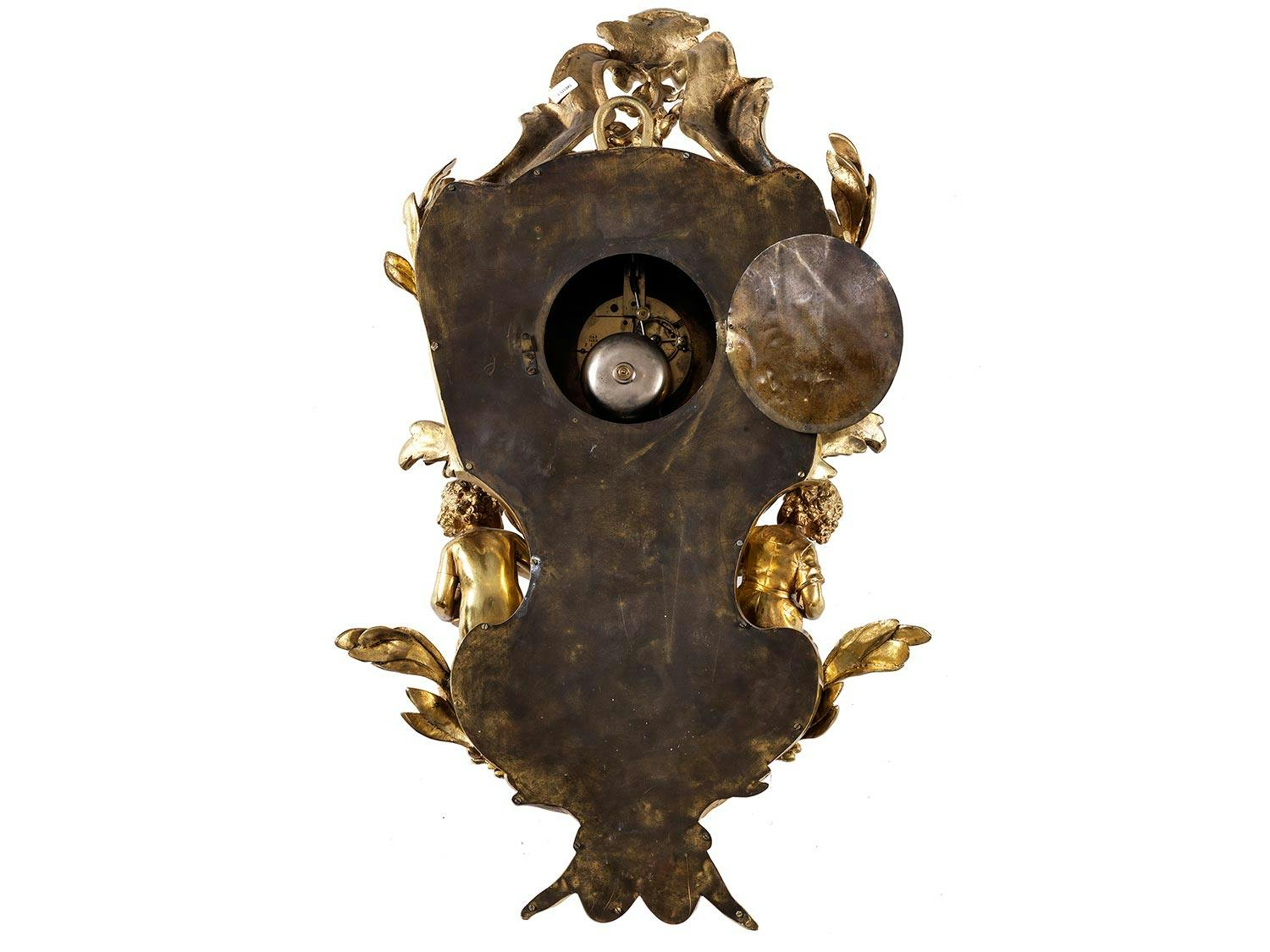 Detailabbildung: Carteluhr mit Kindern