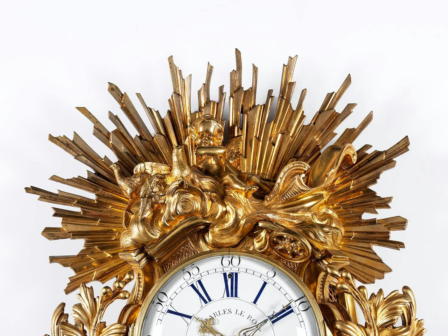 Detailabbildung: Pariser Carteluhr