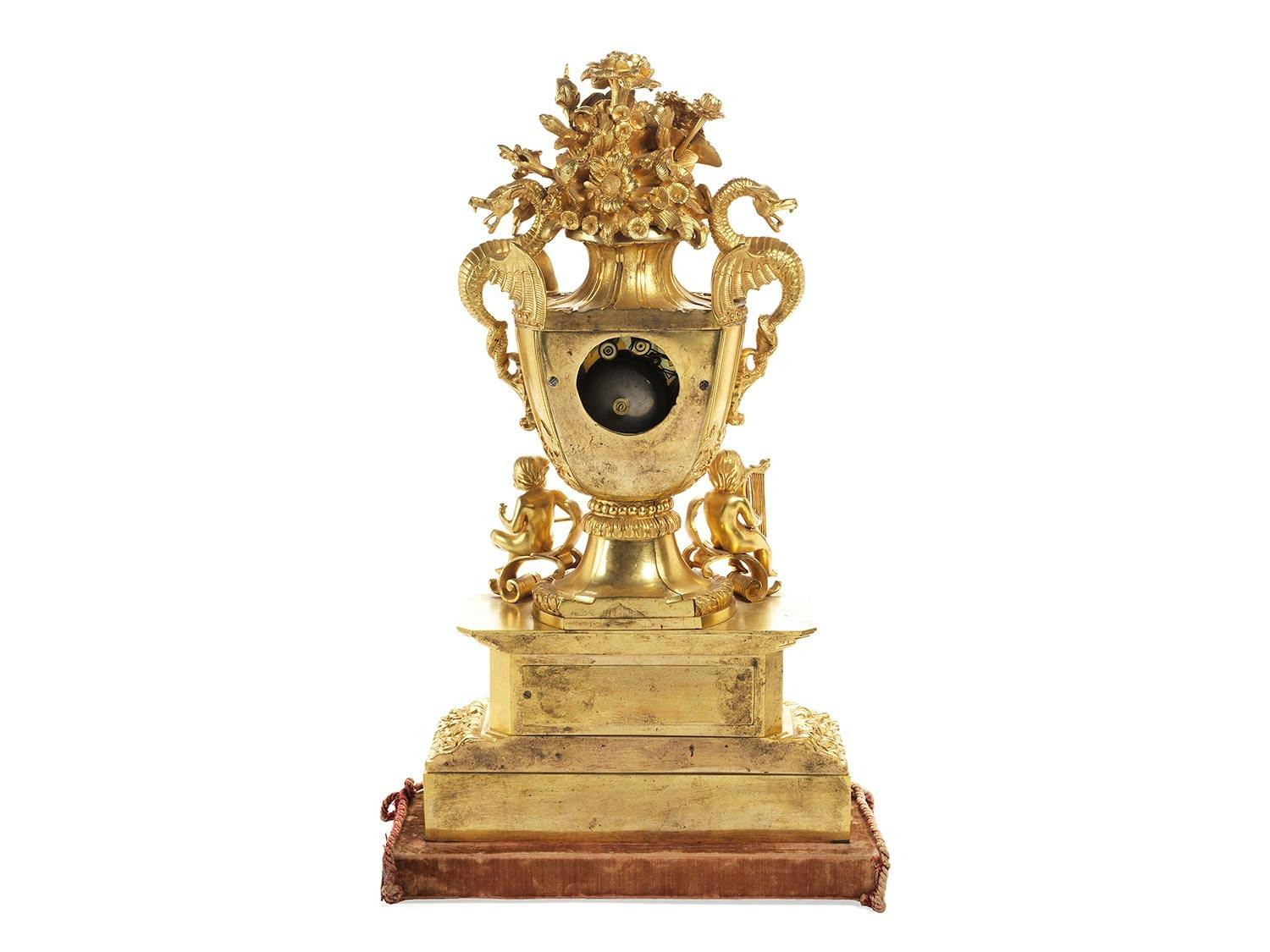 Detailabbildung: Repräsentative Napoleon III-Pendule