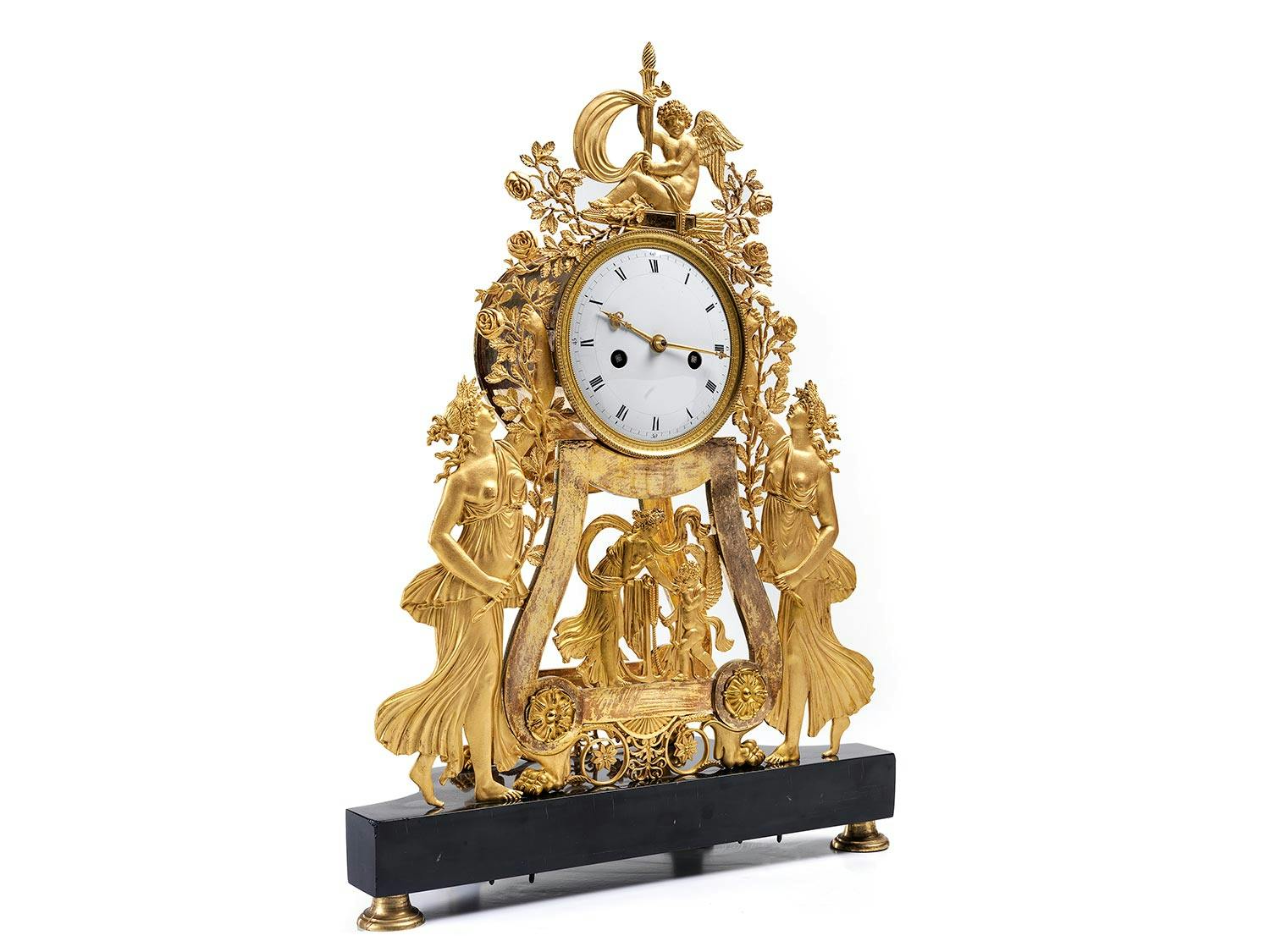 Detailabbildung: Pendule mit Allegorie der Liebe