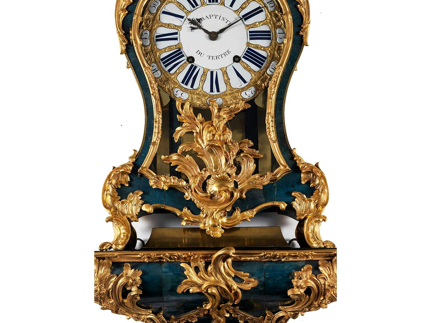 Detailabbildung: Louis XV-Konsoluhr