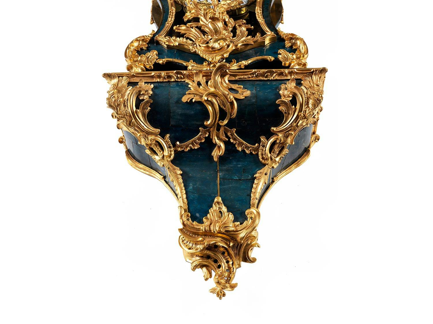 Detailabbildung: Louis XV-Konsoluhr