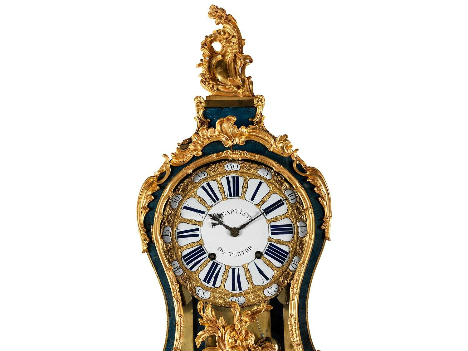 Detailabbildung: Louis XV-Konsoluhr