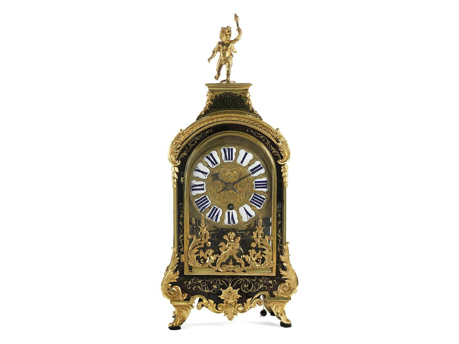 Detailabbildung: Louis XIV-Boulle-Pendule