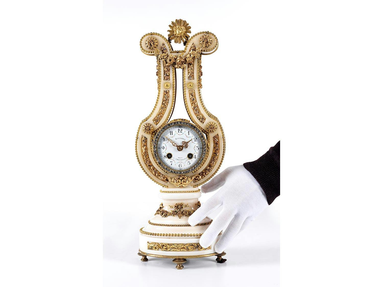 Detailabbildung: Pariser Lyrauhr