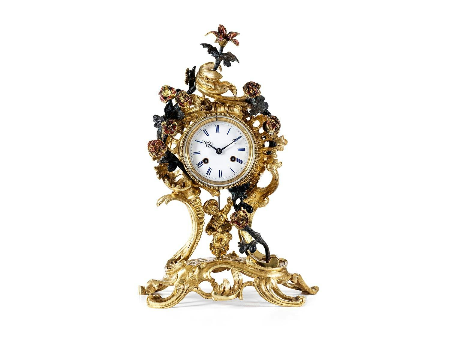 Pendule im Louis XV-Stil