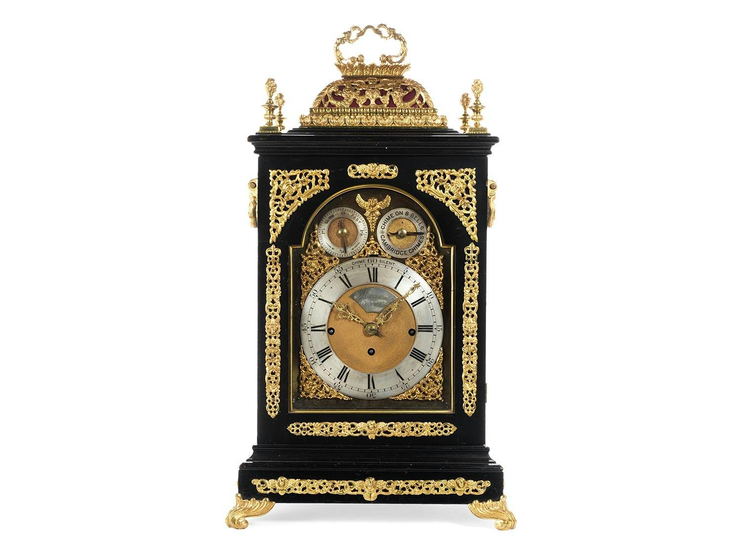 Detailabbildung: Große Stockuhr mit Carillon