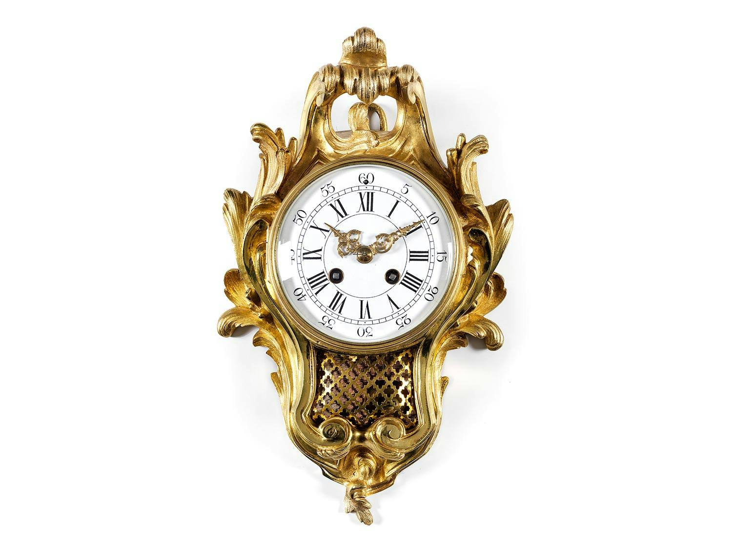 Carteluhr im Louis XV-Stil