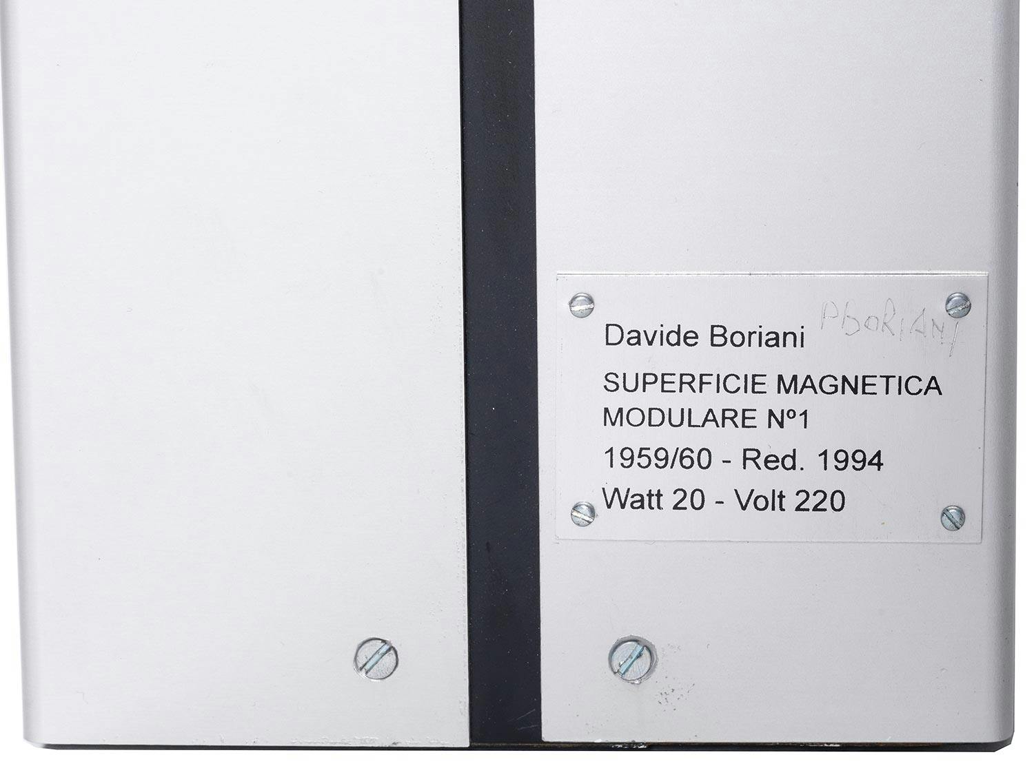 Detailabbildung: Davide Boriani, geb. 1936 Mailand