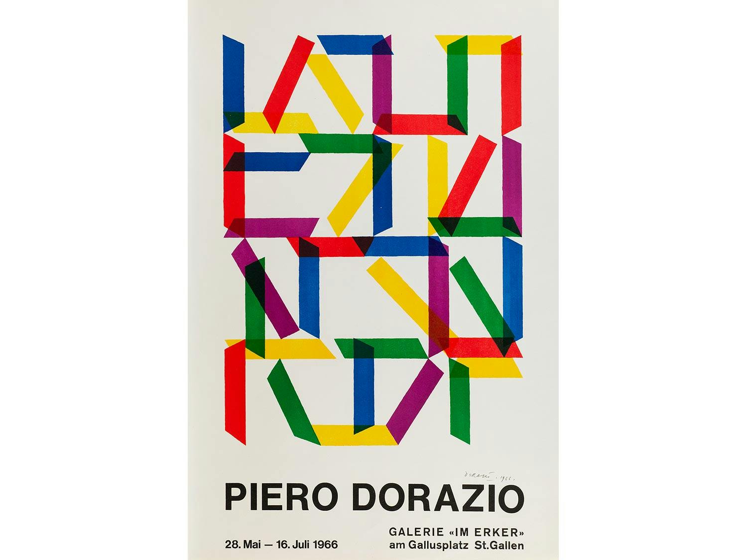 Piero Dorazio, 1927 Rom – 2005 Perugia
