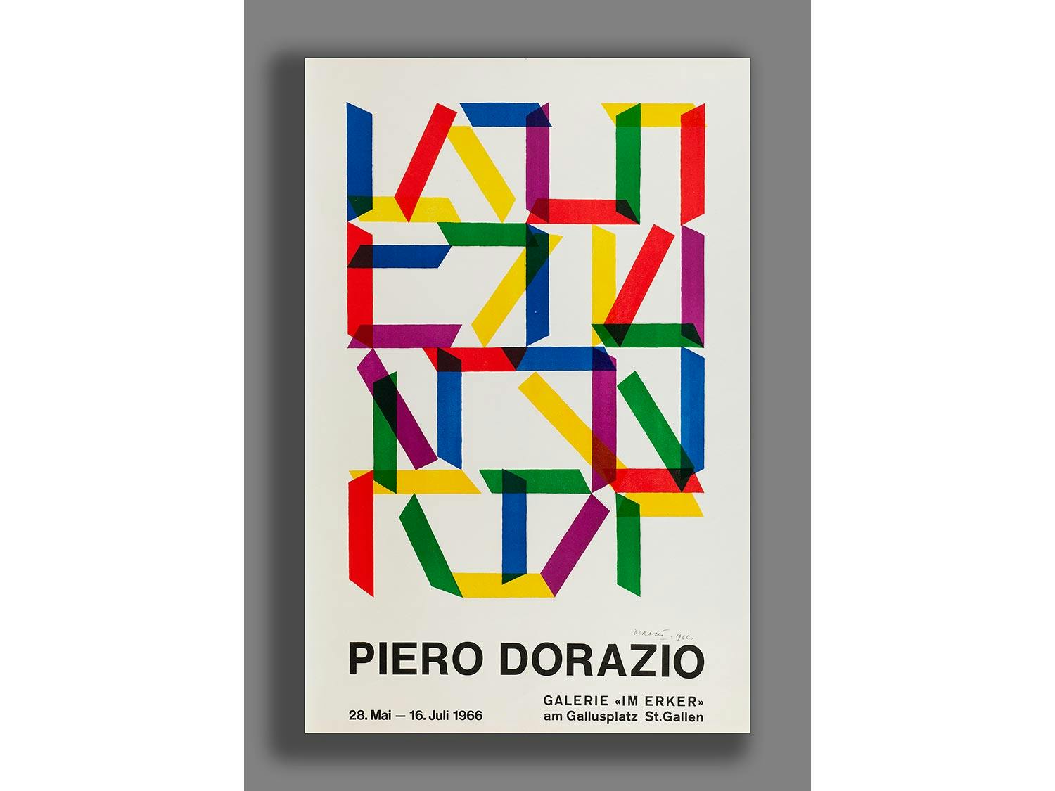 Detailabbildung: Piero Dorazio, 1927 Rom – 2005 Perugia