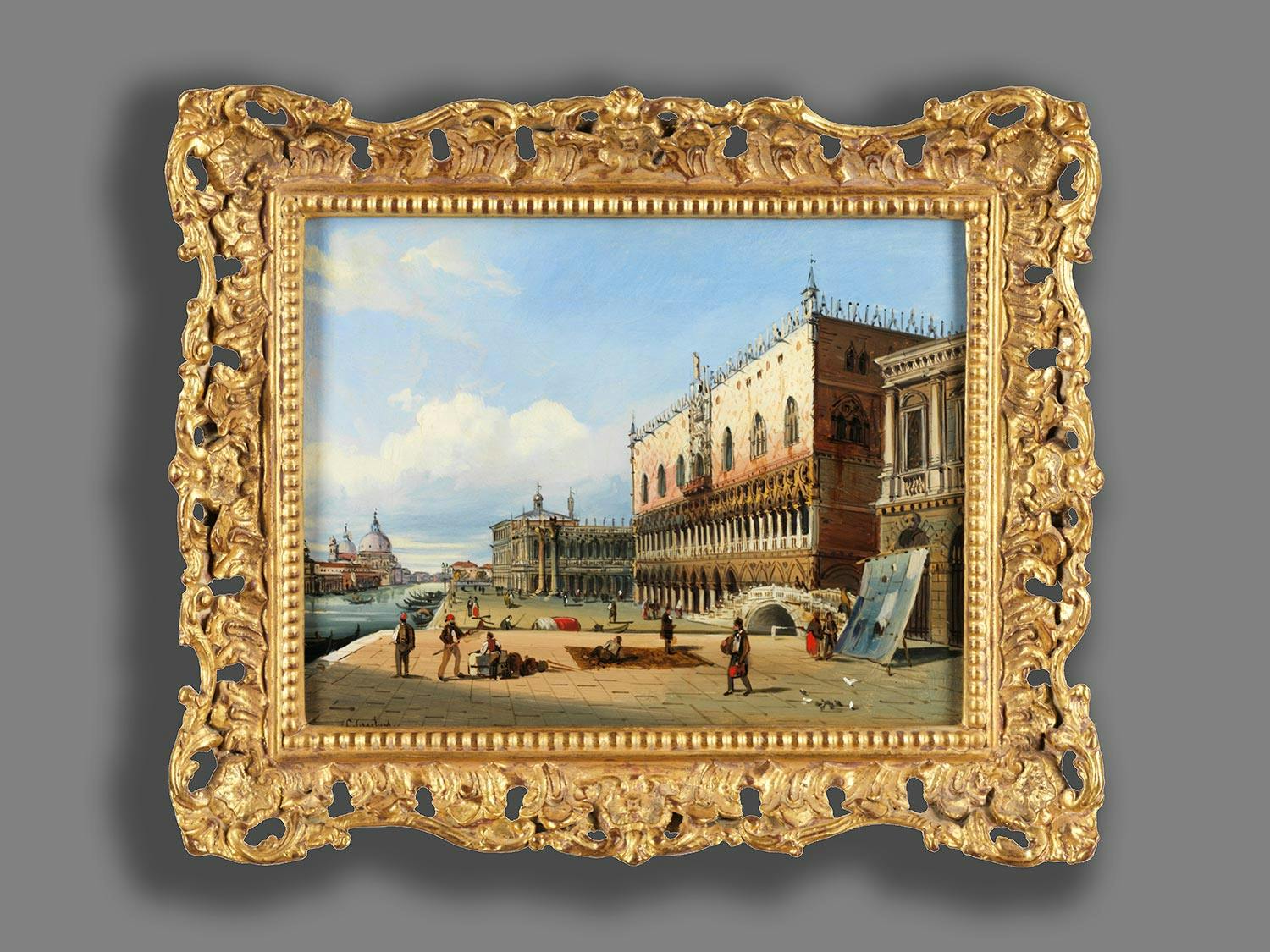 Detailabbildung: Carlo Grubacs, 1812/40 – 1870