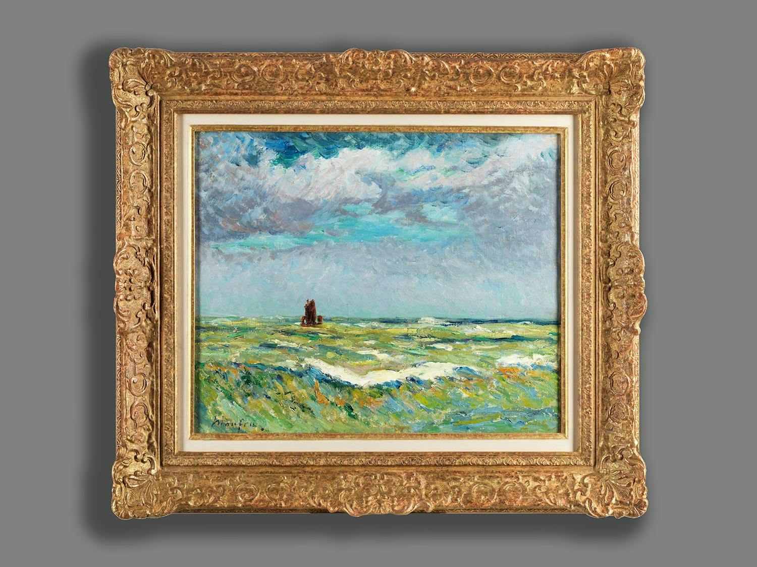 Detailabbildung: Maxime Camille Louis Maufra, 1861 Nantes – 1918 Poncé-sur-le-Loir