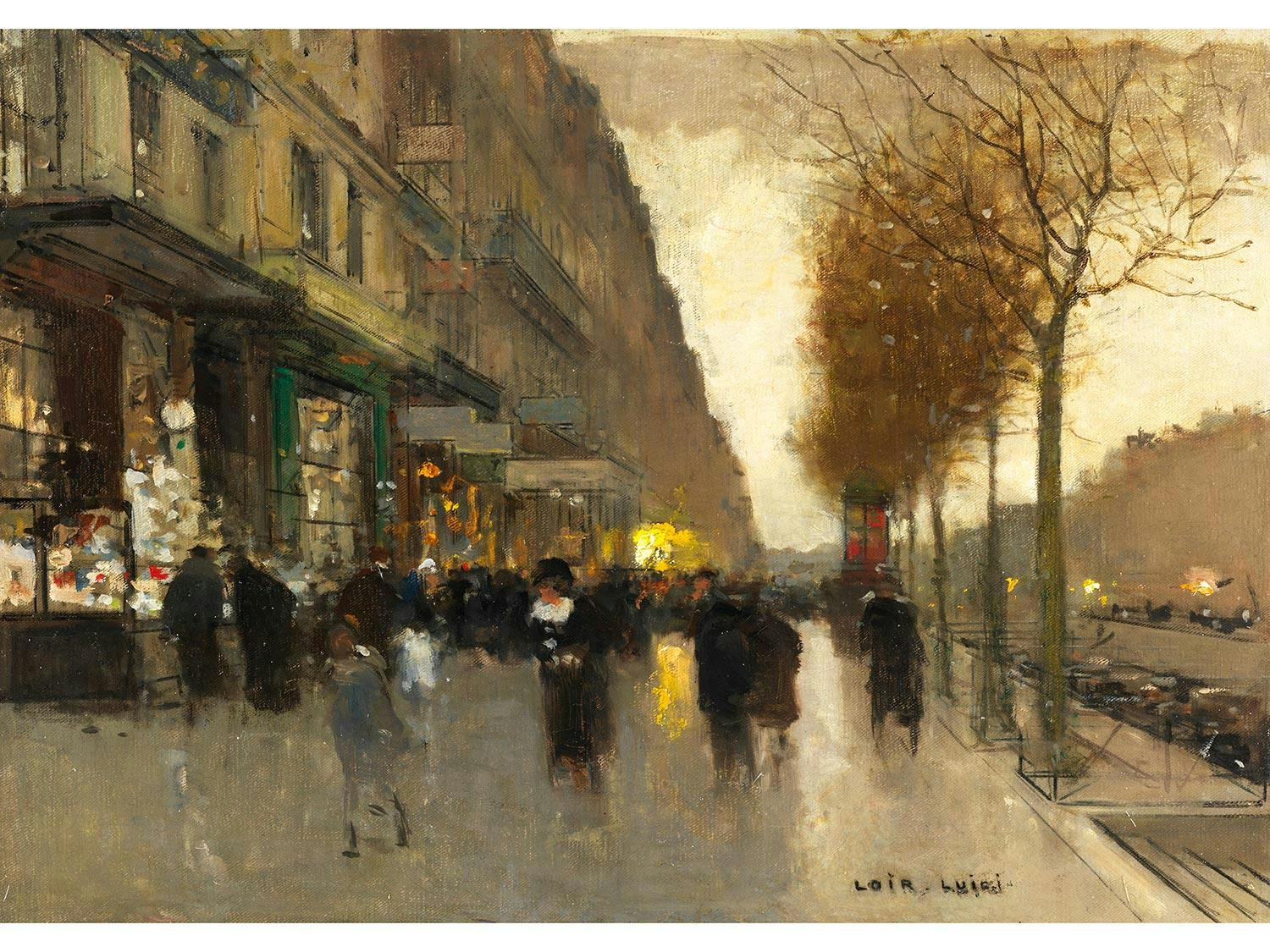 Luigi Loir, 1845 Görz, Österreich – 1916 Paris