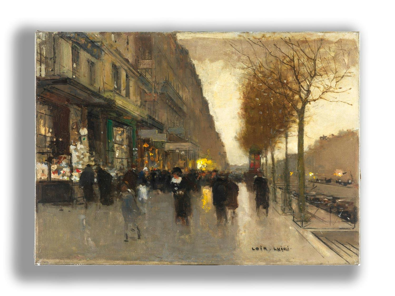 Detailabbildung: Luigi Loir, 1845 Görz, Österreich – 1916 Paris