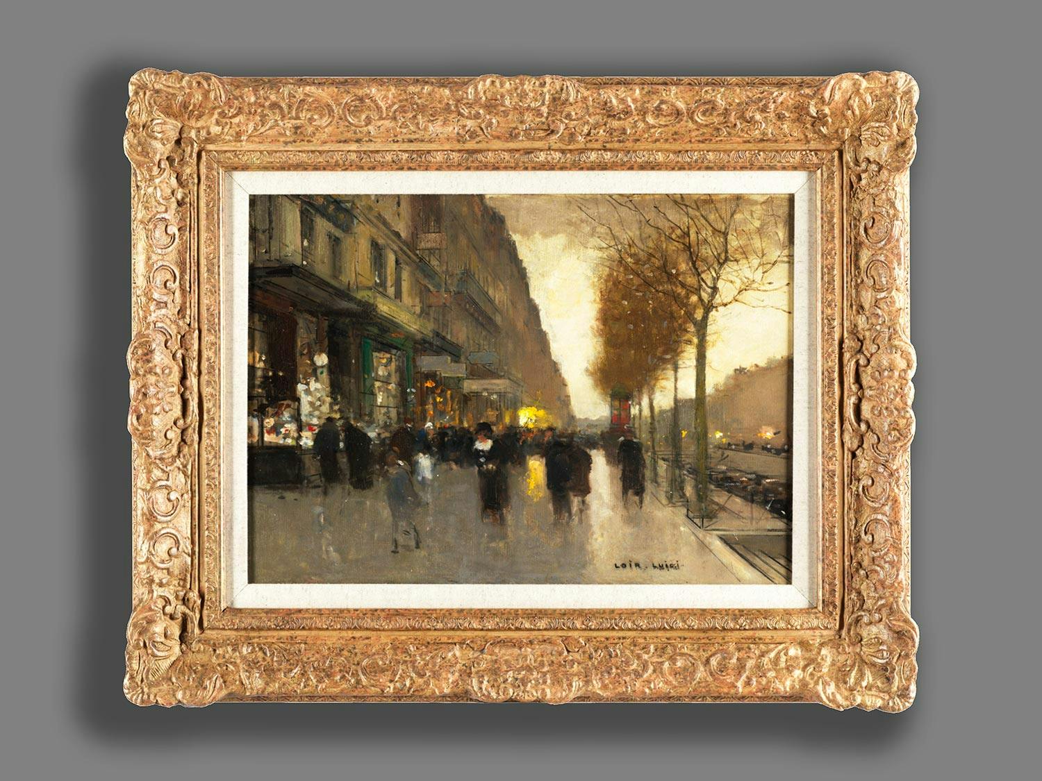 Detailabbildung: Luigi Loir, 1845 Görz, Österreich – 1916 Paris