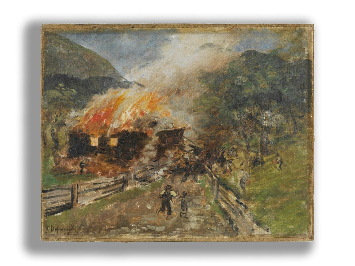 Detailabbildung: Franz von Defregger, 1835 Stronach – 1921 München