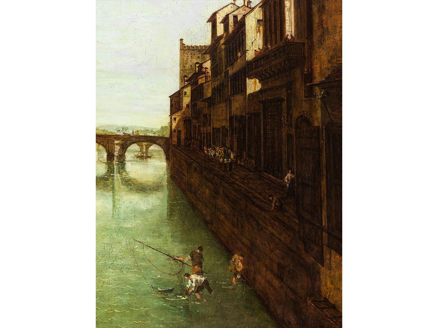 Detailabbildung: Bernardo Bellotto, 1721 Venedig – 1780 Warschau, Nachfolge des