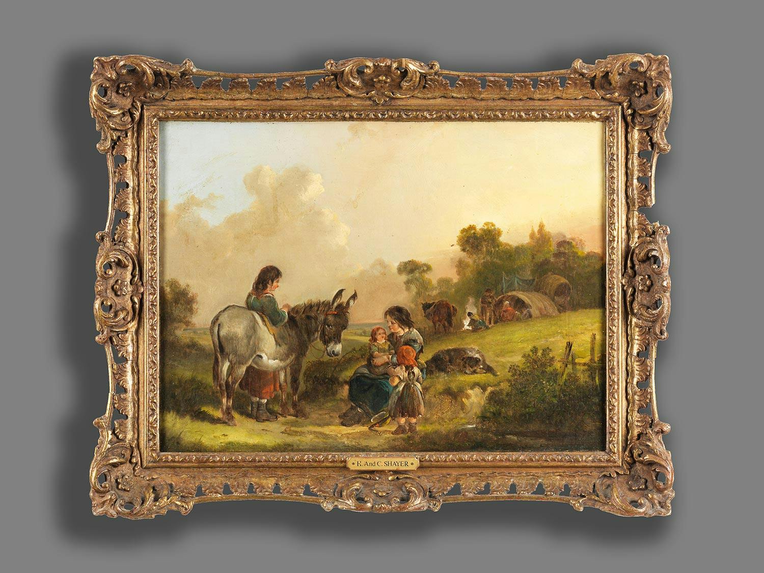 Detailabbildung: Charles Waller Shayer (1826 – 1914) und Henry Shayer (1825 – 1894)