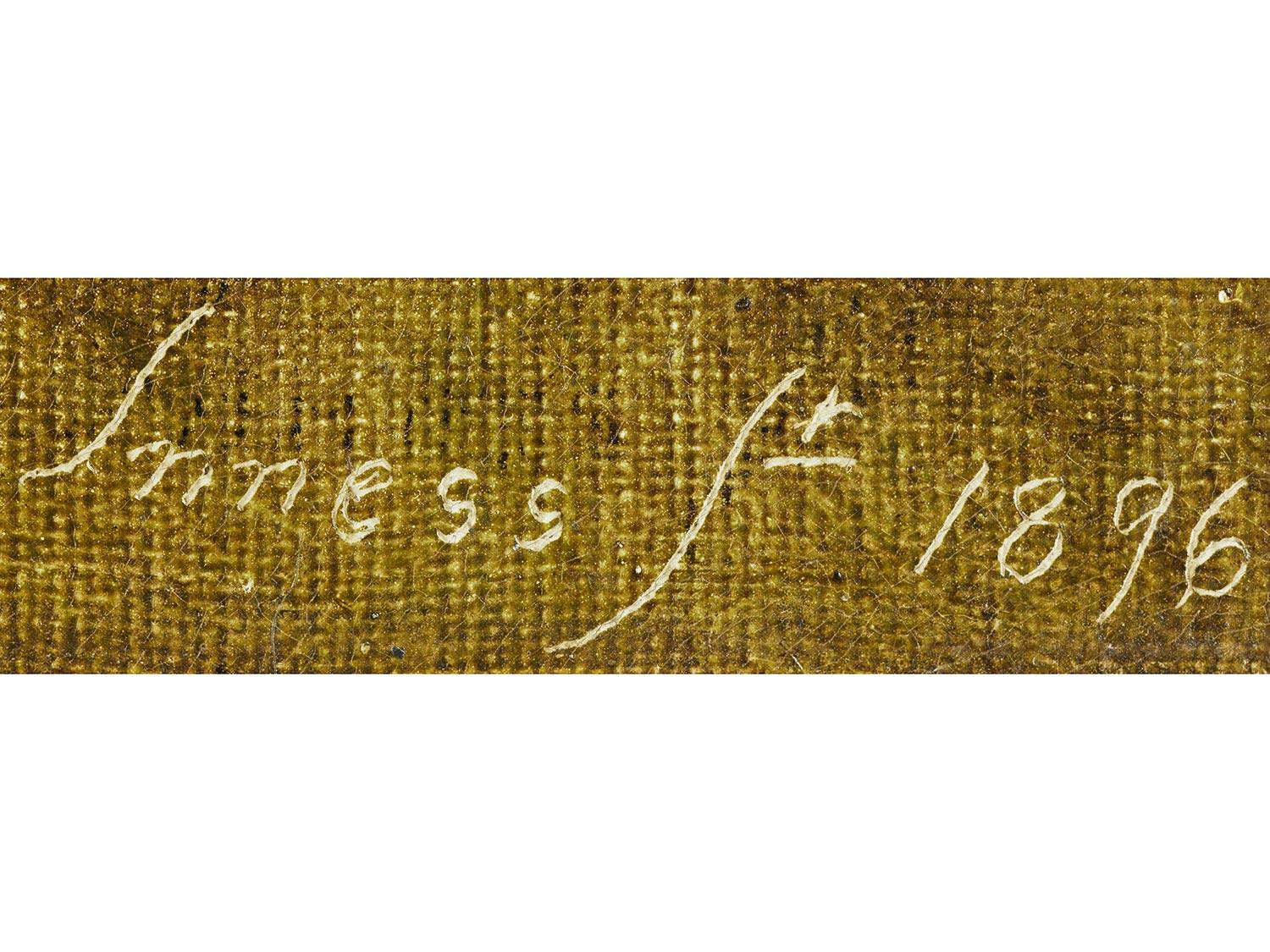 Detailabbildung: George Inness d. J., 1853 Newburgh – 1894 Bridge of Allan