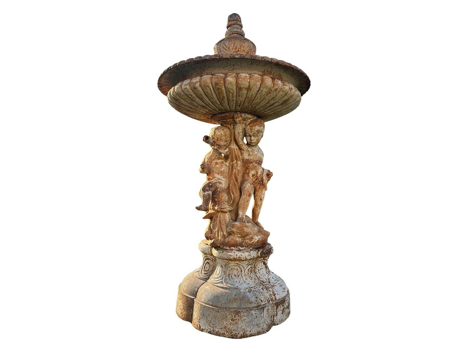 Detailabbildung: Figürlicher Springbrunnen