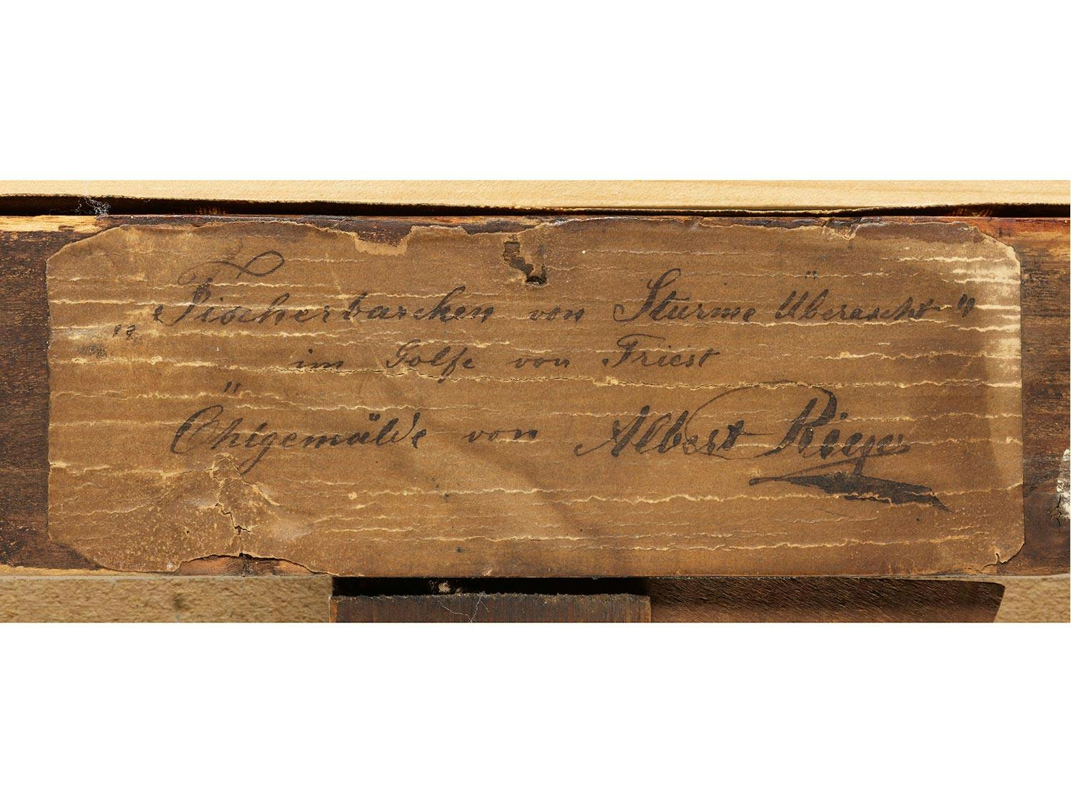 Detailabbildung: Albert Rieger, 1834 Triest – 1905 Wien