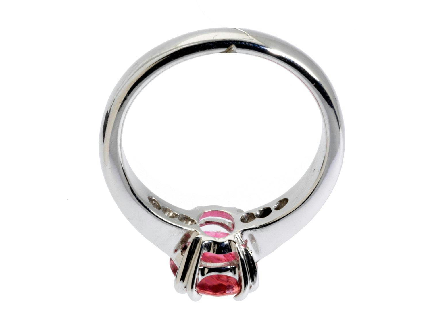 Detailabbildung: Rubellit-Brillantring
