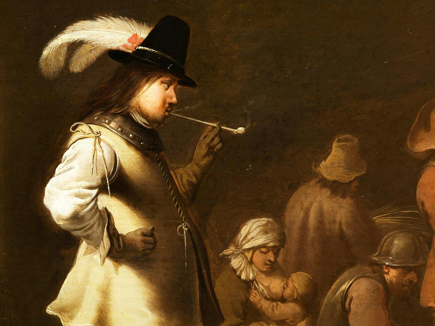 Detailabbildung: Pieter Jansz. Quast, 1606 Amsterdam – 1647 ebenda