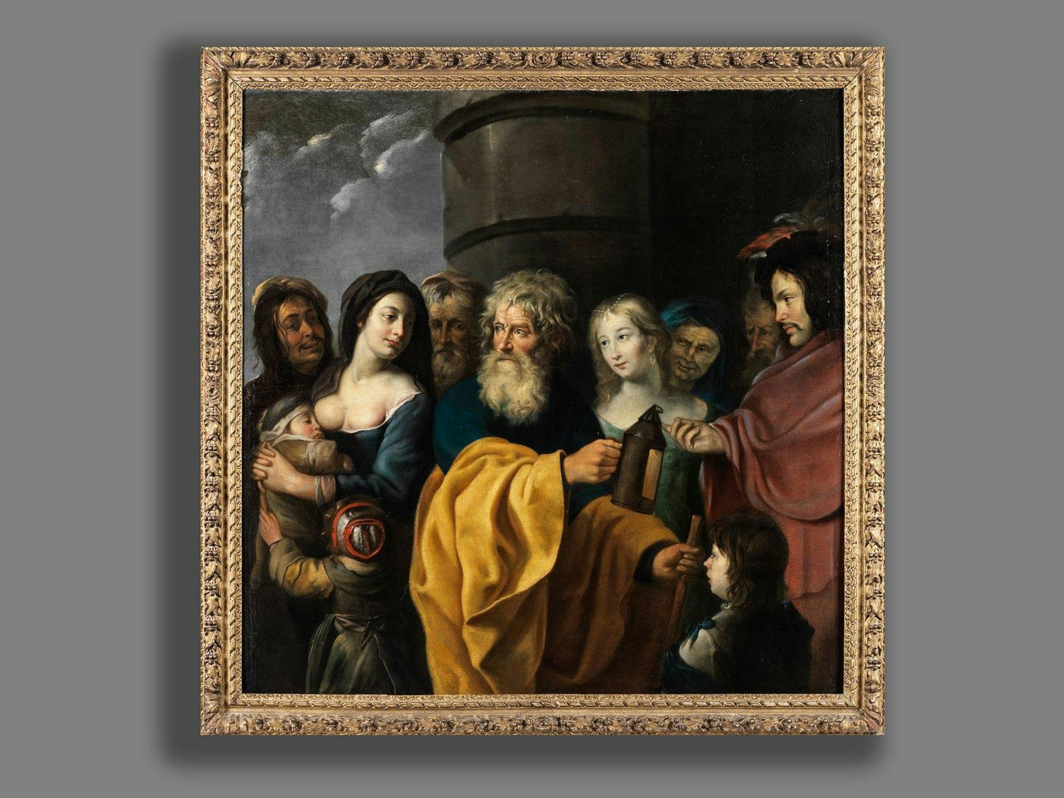 Detailabbildung: Johannes Baeck, 1600 Utrecht – 1654 ebenda, zug.