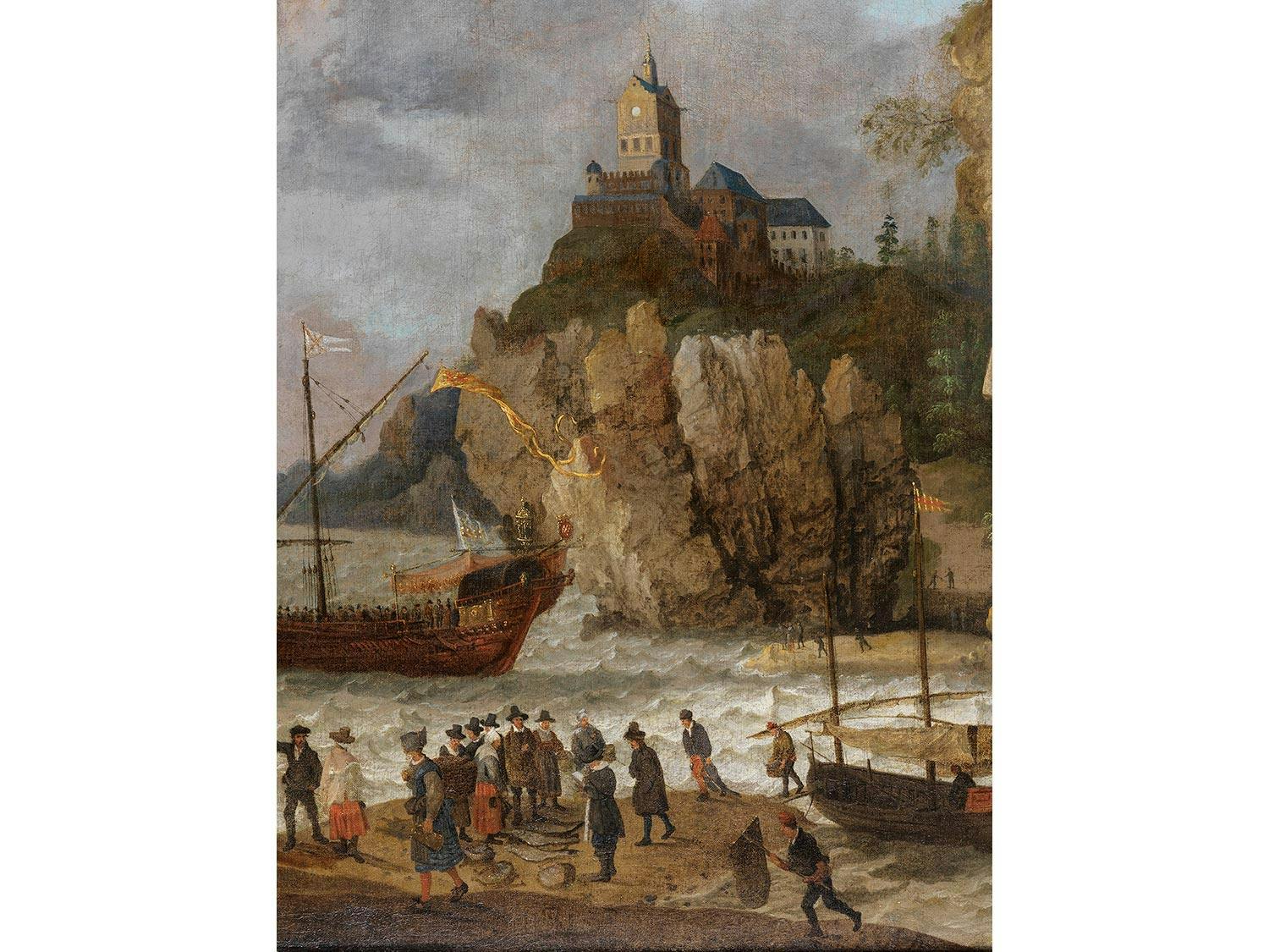 Detailabbildung: Abraham Willaerts, 1603 Utrecht – 1669 ebenda