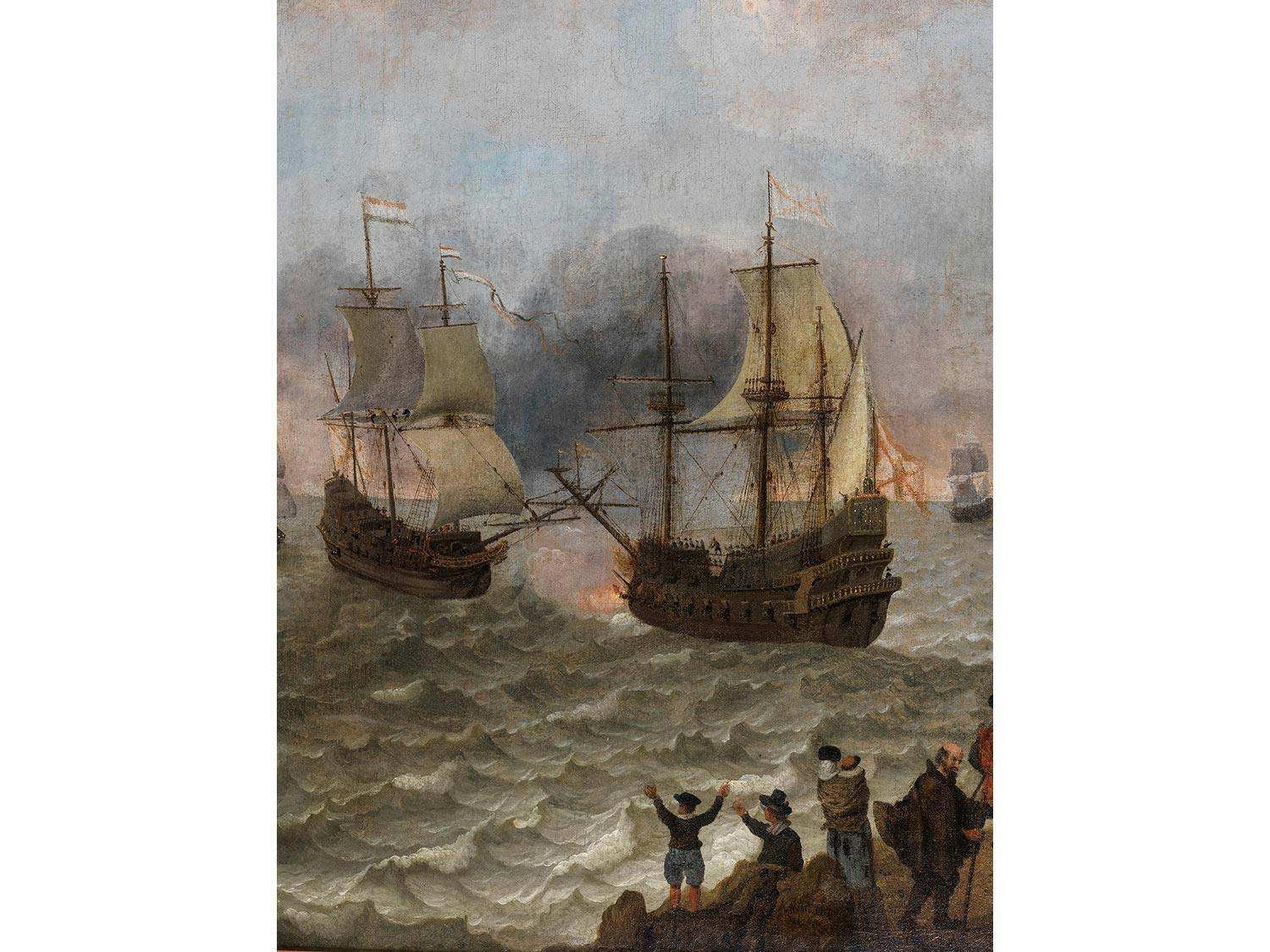 Detailabbildung: Abraham Willaerts, 1603 Utrecht – 1669 ebenda