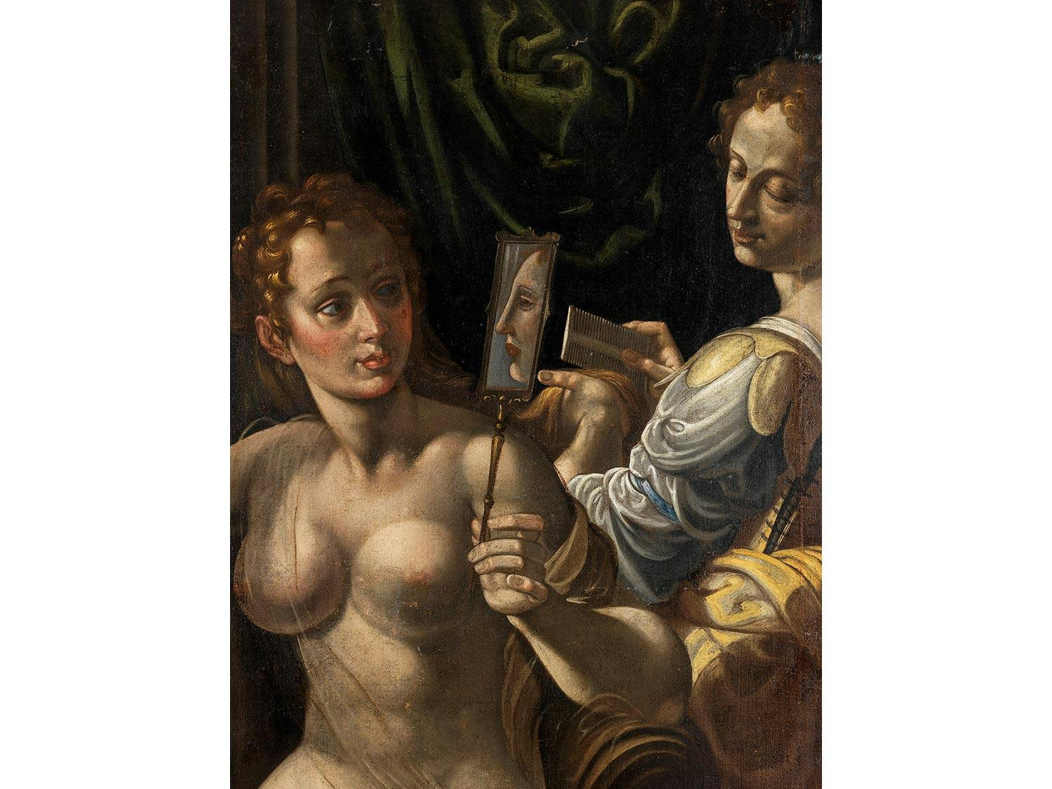 Detailabbildung: Aurelio Lomi, 1556 Pisa – 1622 ebenda, zug.