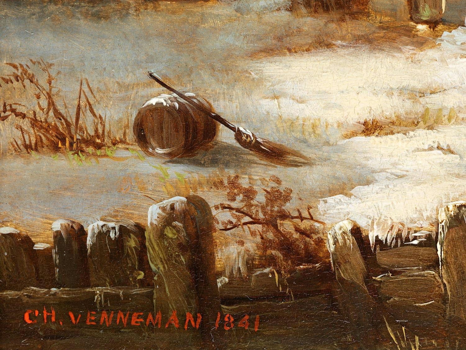 Detailabbildung: Charles Venneman, 1802 Gent – 1875 St.-Josse-ten-Noode