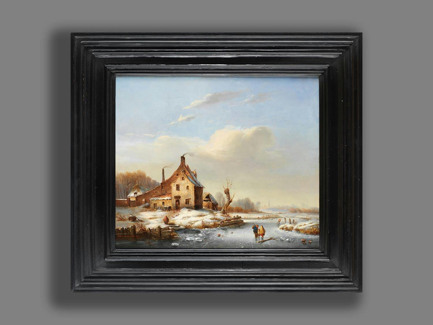 Detailabbildung: Charles Venneman, 1802 Gent – 1875 St.-Josse-ten-Noode