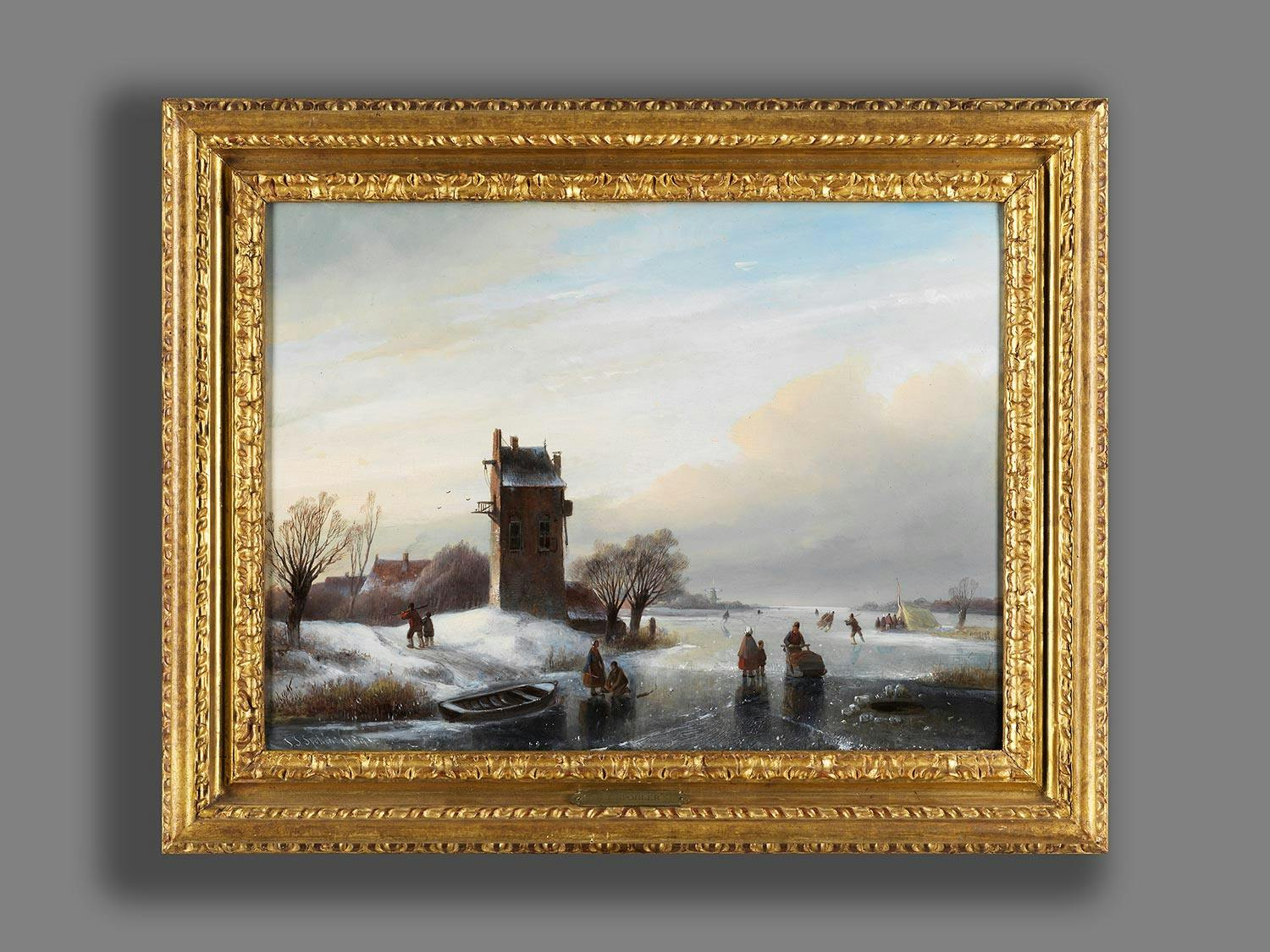 Detailabbildung: Jan Jacob Spohler, 1811 Nederhorst den Berg – 1866/79 Amsterdam