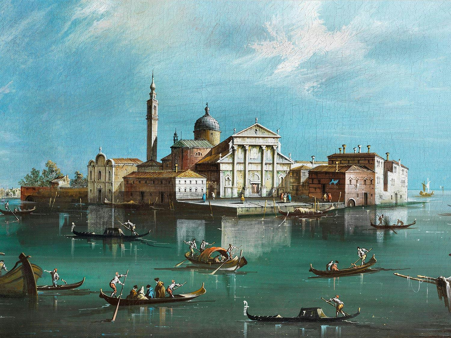 Detailabbildung: Venezianischer Maler des 19. Jahrhunderts