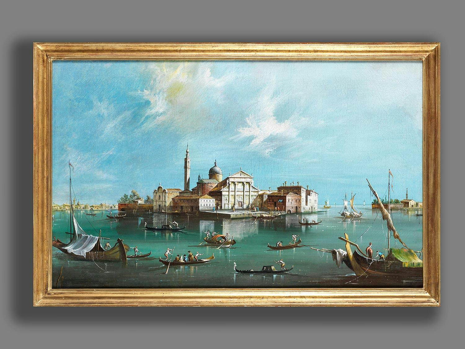 Detailabbildung: Venezianischer Maler des 19. Jahrhunderts