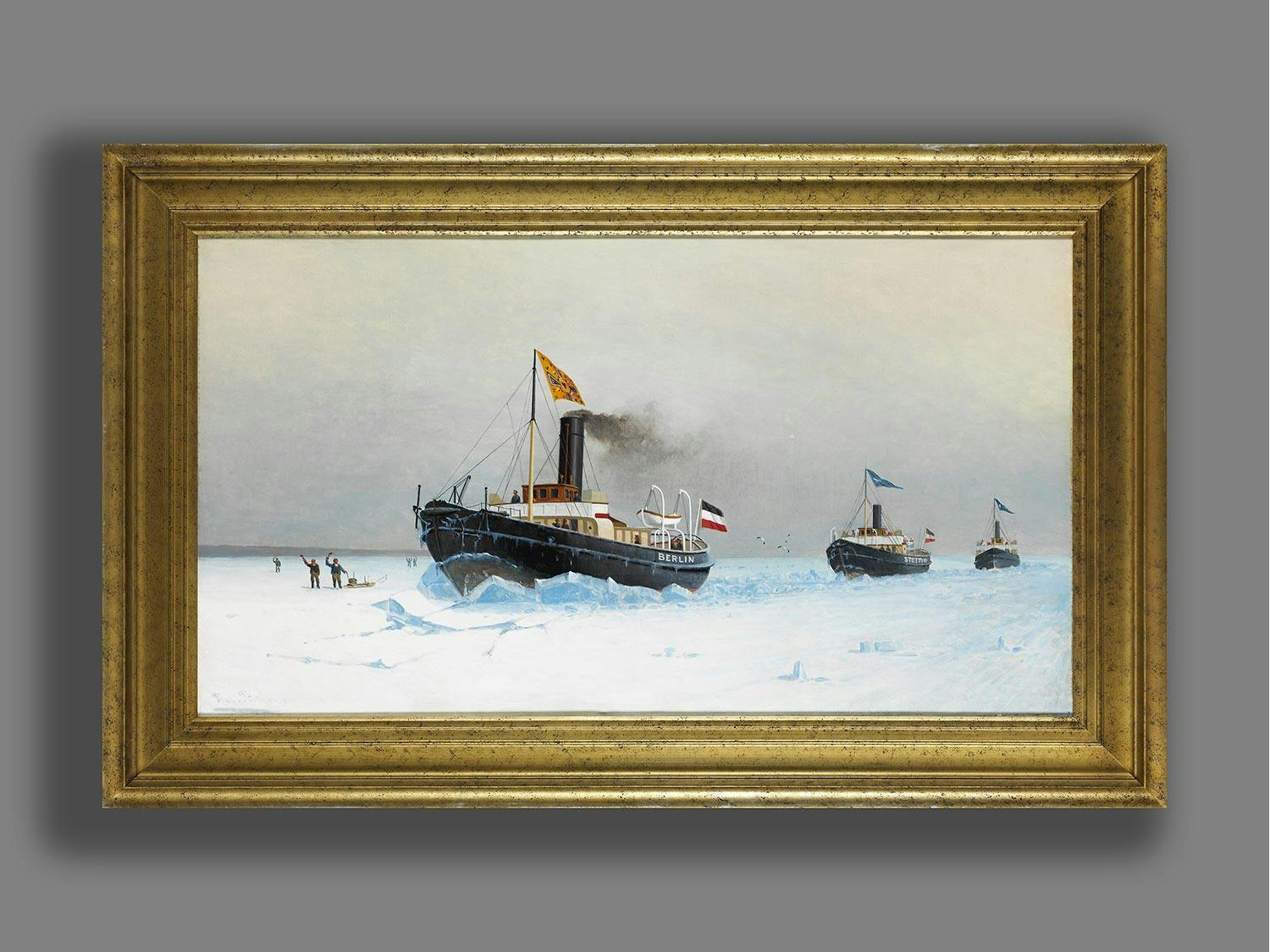 Detailabbildung: Robert Parlow, 1835 Stepenitz, Polen – 1901 Stettin