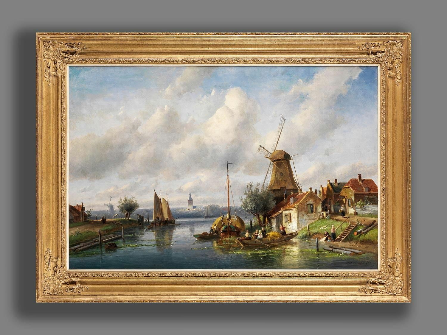 Detailabbildung: Charles Henri Joseph Leickert, 1816 Brüssel – 1907 Mainz