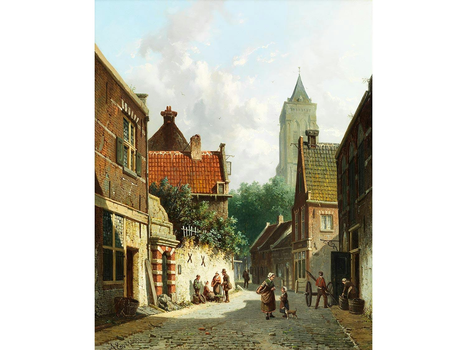 Adrianus Eversen, 1818 Amsterdam – 1897 Delft
