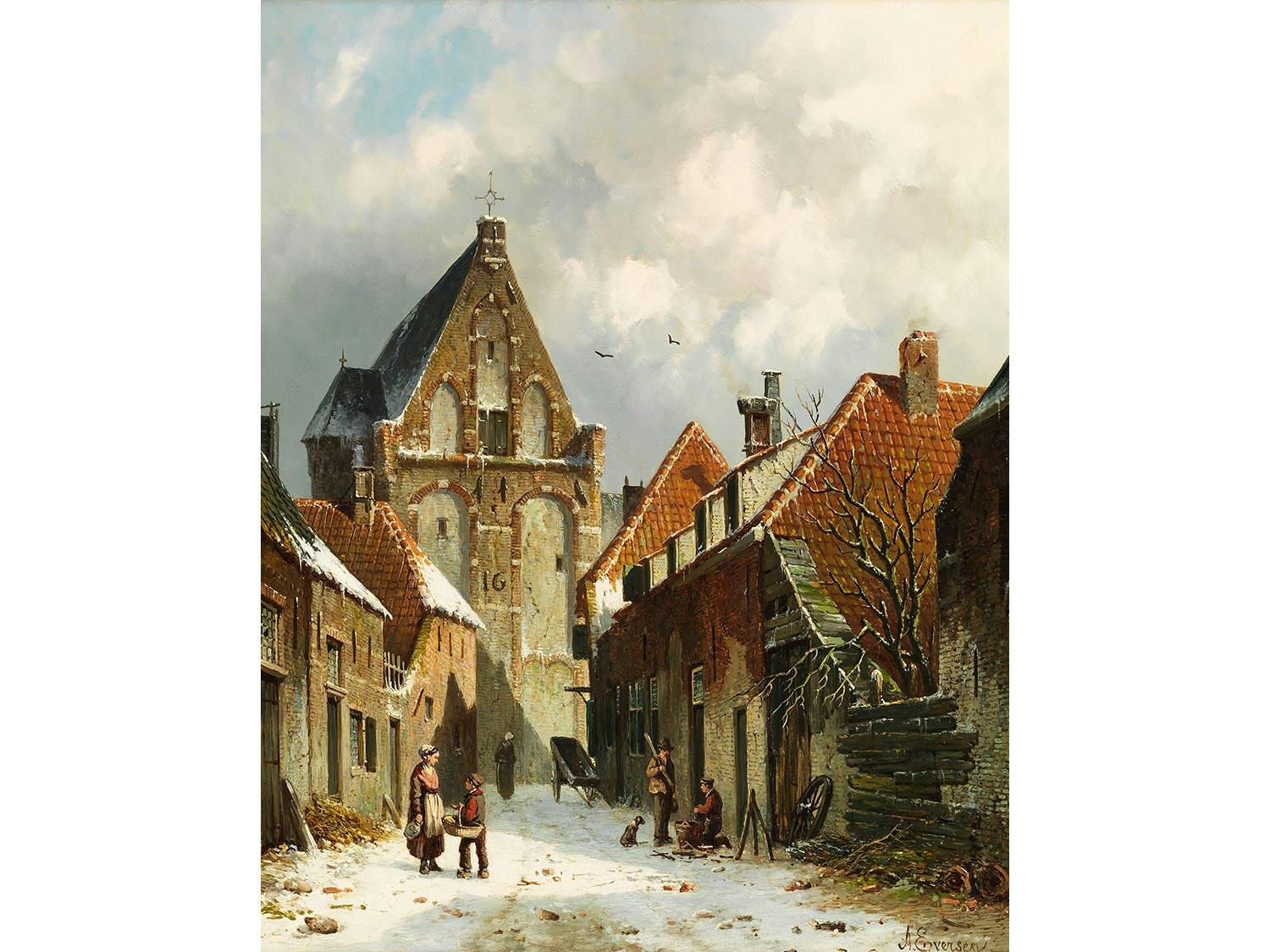 Adrianus Eversen, 1818 Amsterdam – 1897 Delft