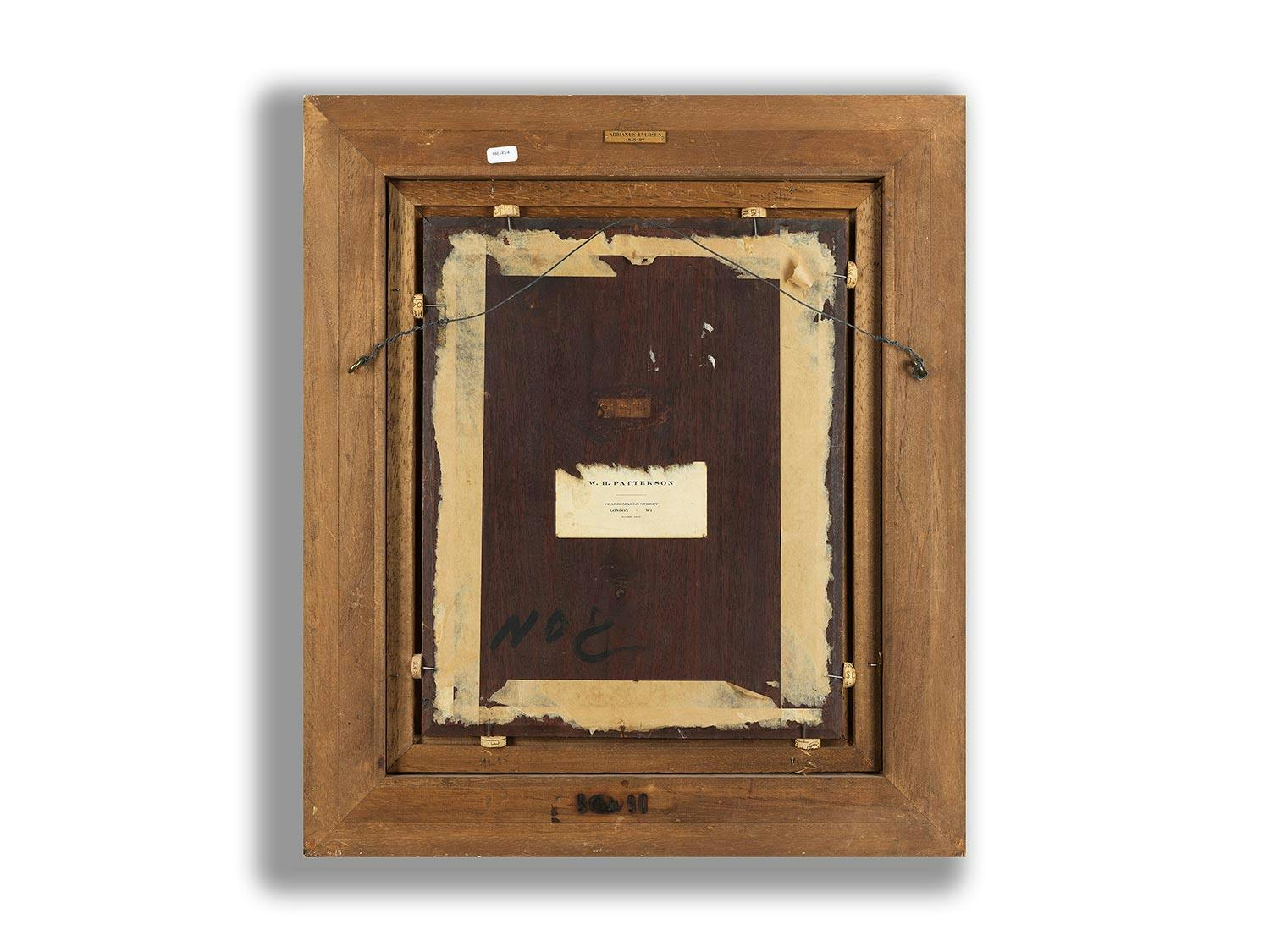 Detailabbildung: Adrianus Eversen, 1818 Amsterdam – 1897 Delft